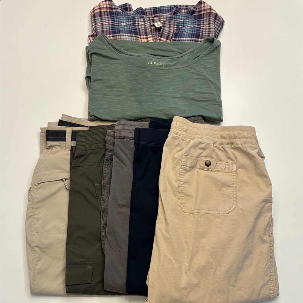 LL Bean Woman’s Bundle - Pants and Shirts